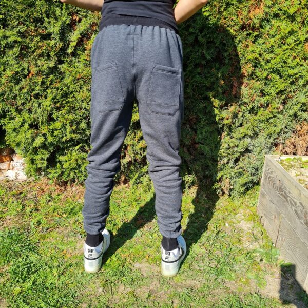 Jeans antracit tepláky VIPSK 2022