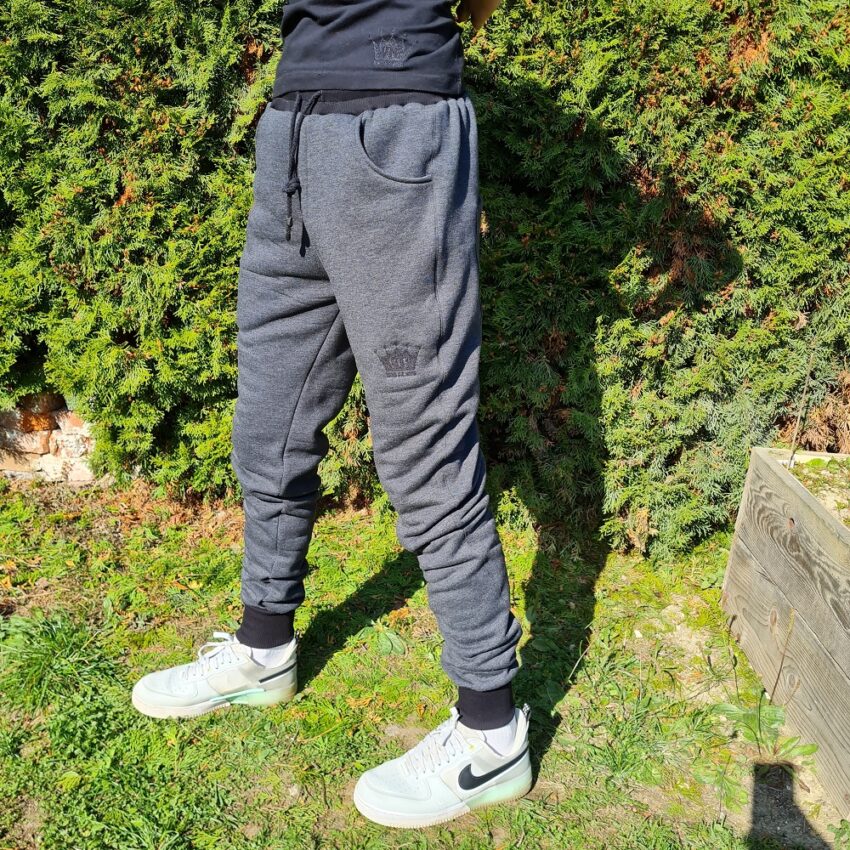 Jeans antracit tepláky VIPSK 2022