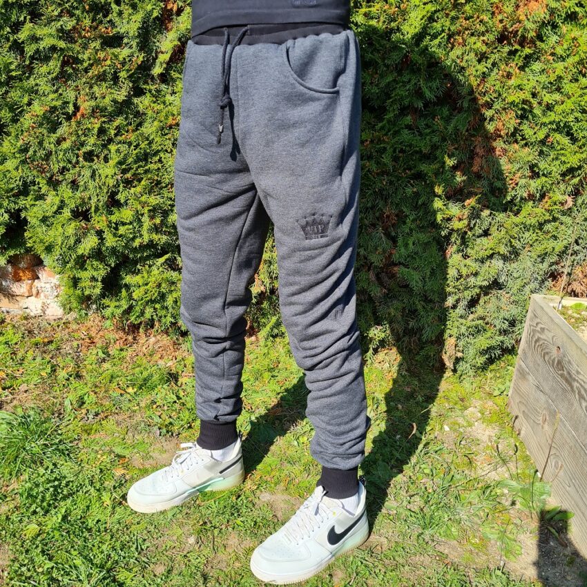 Jeans antracit tepláky VIPSK 2022