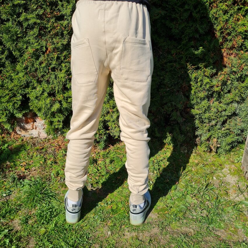 Jeans béžové tepláky VIPSK 2022