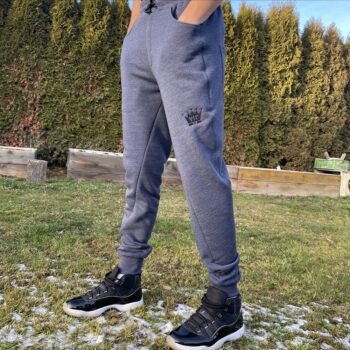 Jeans antracid tepláky VIPSK
