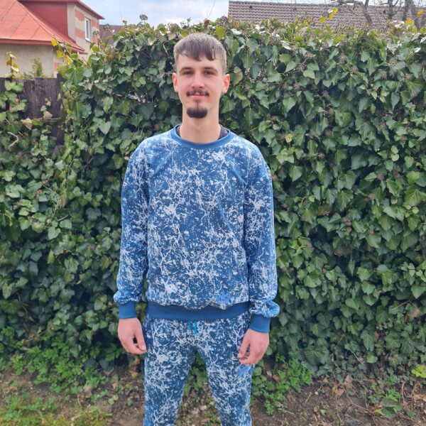 Batik petrolej mikina leto 2023