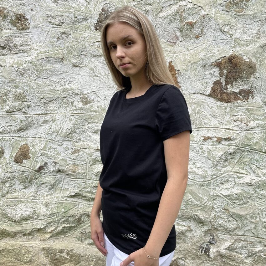 Dámske čierne tričko VIPSK 2023