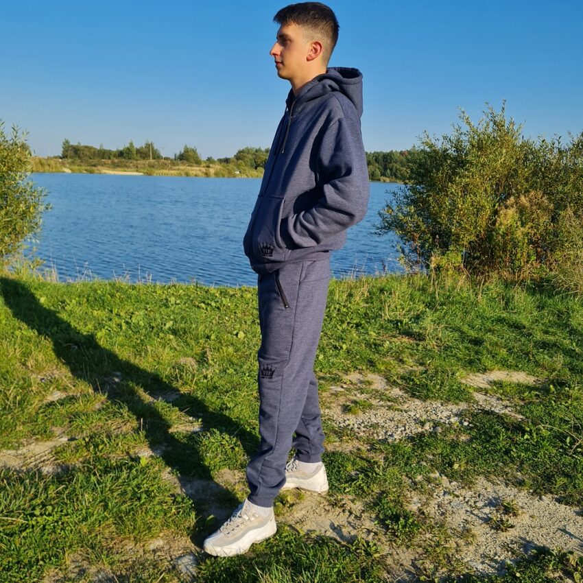 Modrý melír súprava