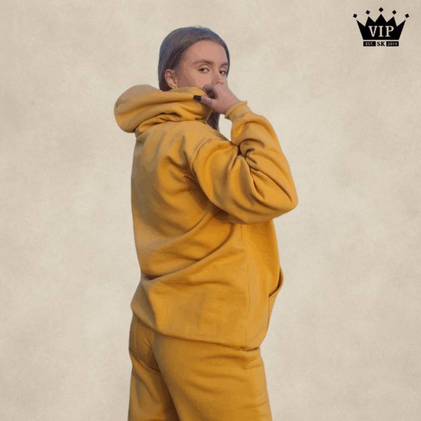 Ženská mikina VIPSK horčicová