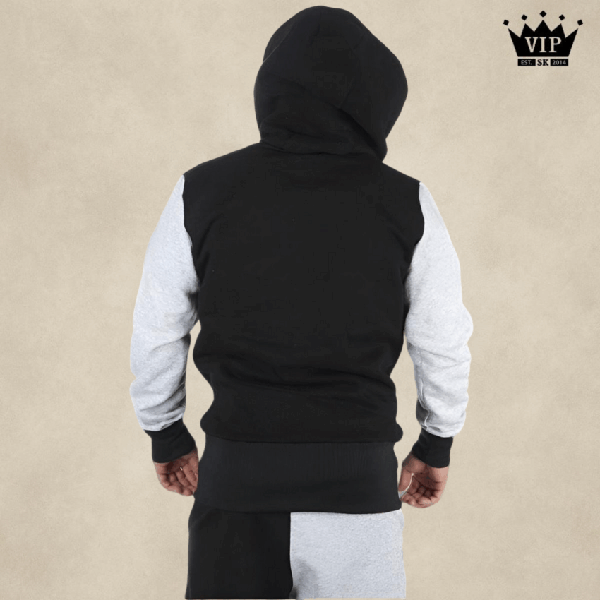 Čierno - šedá mikina VIPSK