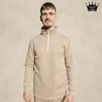 JEANS mikina VIPSK béžová