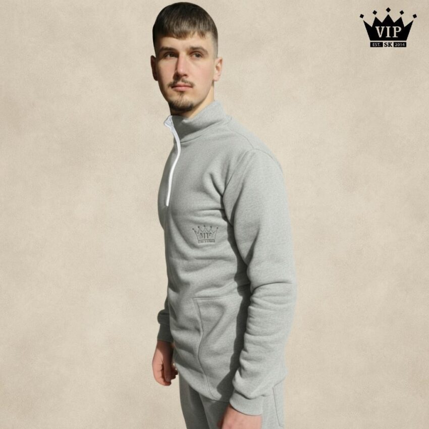 JEANS mikina VIPSK šedá